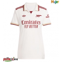 Camiseta Arsenal Martin Zubimendi #36 Tercera Equipación para mujer 2025-26 manga corta